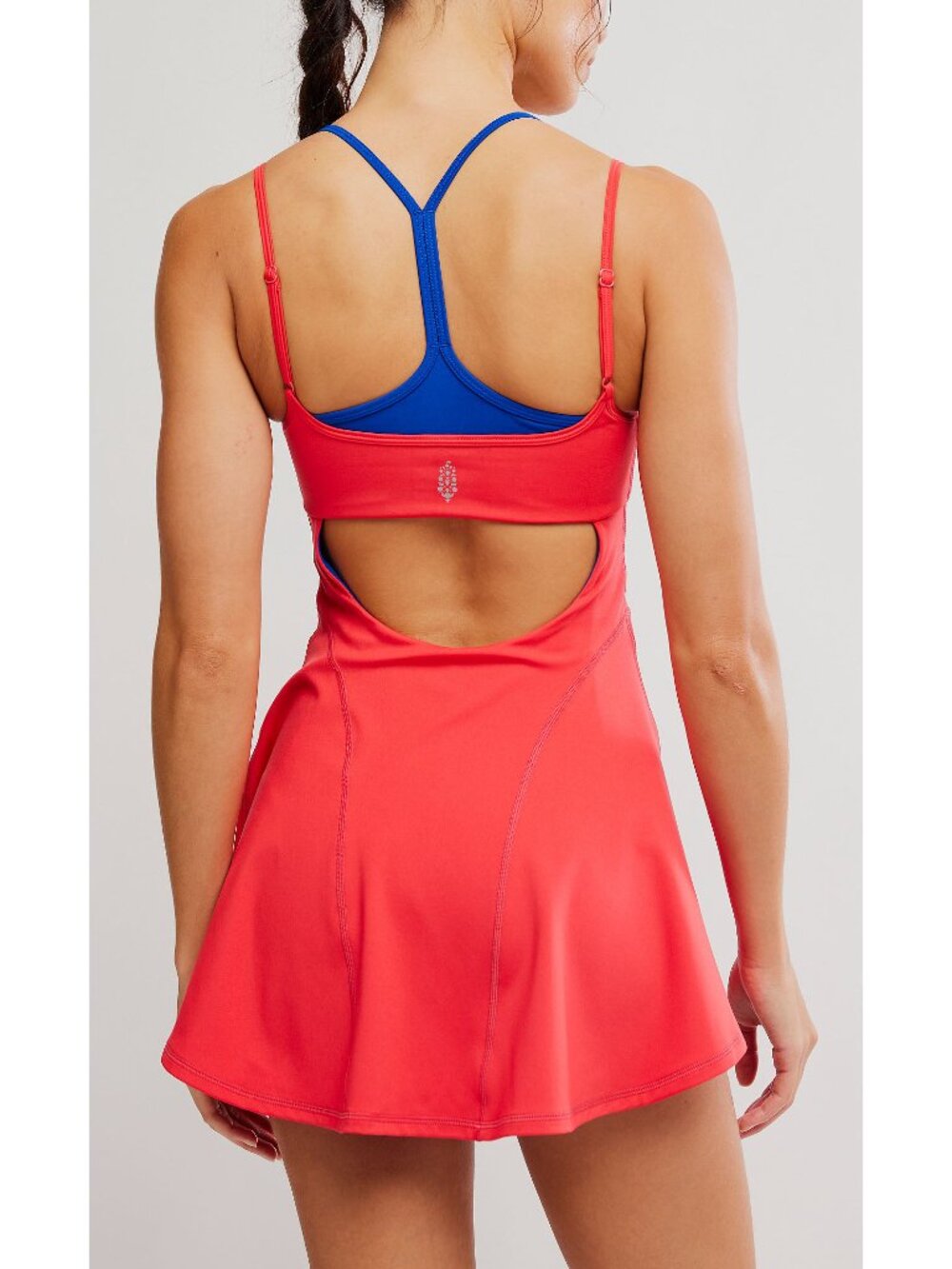 🆕 FREE PEOPLE Baseline Tennis Dress / Grapefruit - Picture 2 of 6